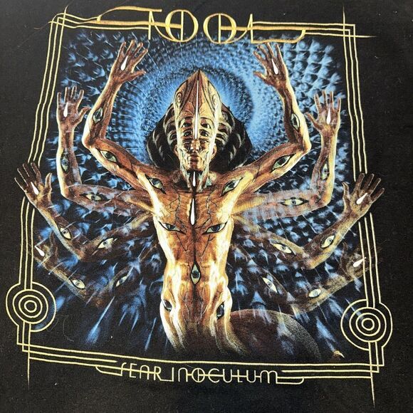 TOOL 2019 FEAR INOCULUM US TOUR T-SHIRT 2XL TOOL FEAR INOCULUM SHIRT LA - Picture 3 of 5